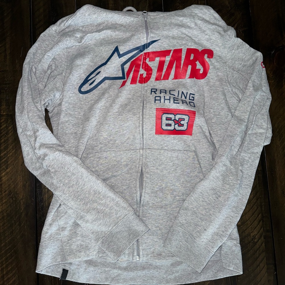 Alpinestars zip up hoodie